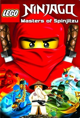 Ninjago: Masters of Spinjitzu movie poster (2011) metal framed poster