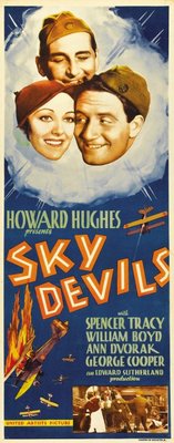 Sky Devils movie poster (1932) t-shirt