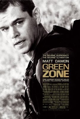 Green Zone movie poster (2010) wood print