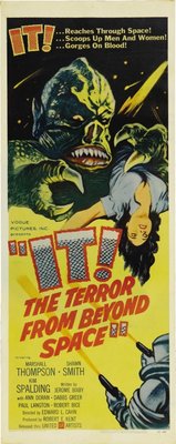 It! The Terror from Beyond Space movie poster (1958) poster with hanger
