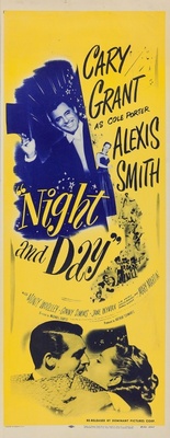 Night and Day movie poster (1946) wooden framed poster