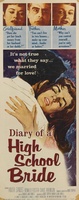 Diary of a High School Bride movie poster (1959) Longsleeve T-shirt #732478