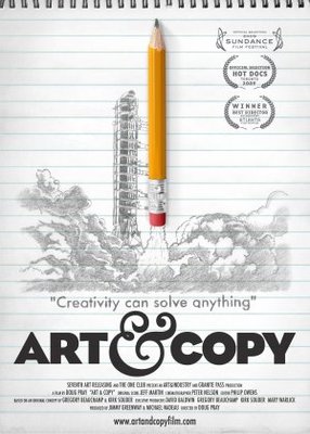 Art & Copy movie poster (2009) Stickers MOV_dfdfc2d3