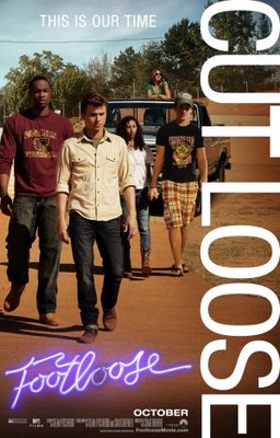 Footloose movie poster (2011) canvas poster