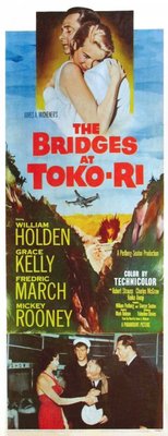 The Bridges at Toko-Ri movie poster (1955) wood print