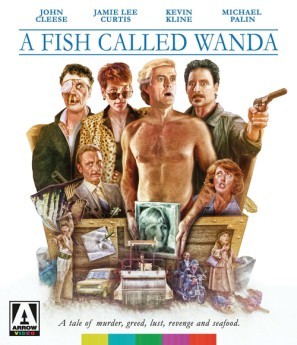 A Fish Called Wanda movie poster (1988) wood print