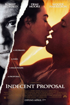 Indecent Proposal movie poster (1993) sweatshirt