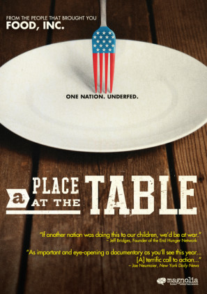 A Place at the Table movie poster (2012) tote bag