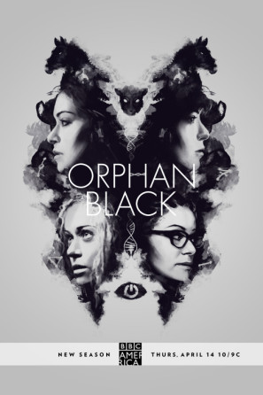 Orphan Black movie poster (2012) metal framed poster