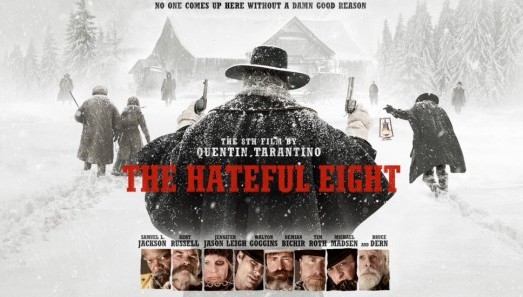 The Hateful Eight  movie poster (2015 ) Stickers MOV_dvh6busl