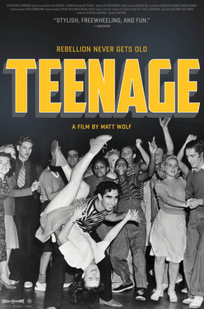 Teenage movie poster (2013) metal framed poster