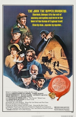 Murder by Decree movie poster (1979) canvas poster
