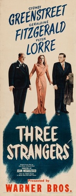 Three Strangers movie poster (1946) poster