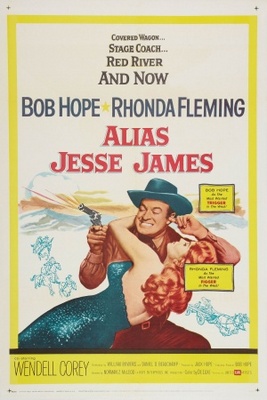 Alias Jesse James movie poster (1959) poster with hanger