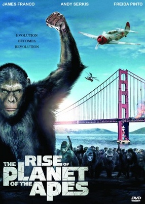 Rise of the Planet of the Apes movie poster (2011) wooden framed poster