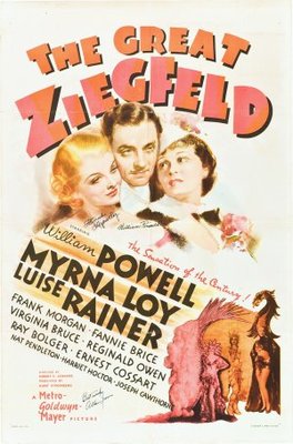 The Great Ziegfeld movie poster (1936) canvas poster