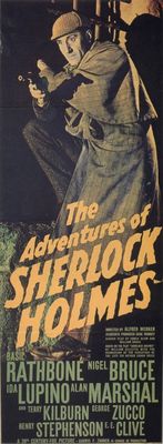 The Adventures of Sherlock Holmes movie poster (1939) Longsleeve T-shirt