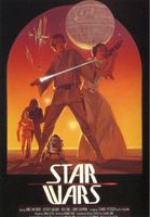 Star Wars movie poster (1977) Mouse Pad MOV_e037b125
