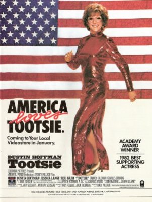 Tootsie movie poster (1982) pillow