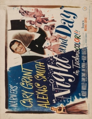 Night and Day movie poster (1946) canvas poster