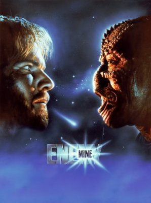 Enemy Mine movie poster (1985) poster with hanger