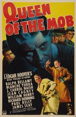 Queen of the Mob movie poster (1940) metal framed poster