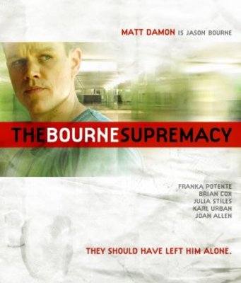 The Bourne Supremacy movie poster (2004) Stickers MOV_e0501a05