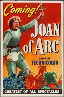 Joan of Arc movie poster (1948) wooden framed poster