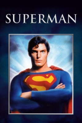 Superman movie poster (1978) wooden framed poster