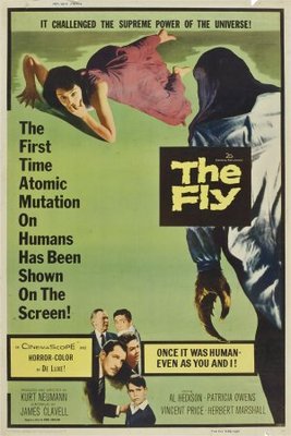 The Fly movie poster (1958) Stickers MOV_e056ef8b