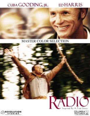Radio movie poster (2003) metal framed poster