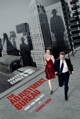 The Adjustment Bureau movie poster (2010) mouse pad