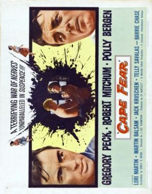 Cape Fear movie poster (1962) tote bag
