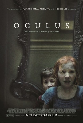Oculus movie poster (2014) wooden framed poster