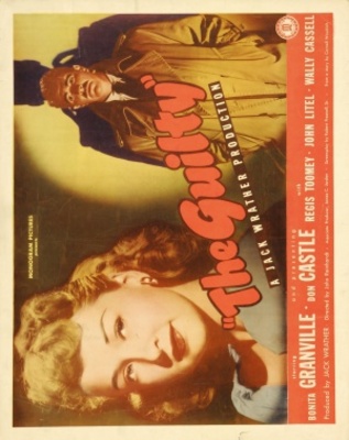The Guilty movie poster (1947) pillow