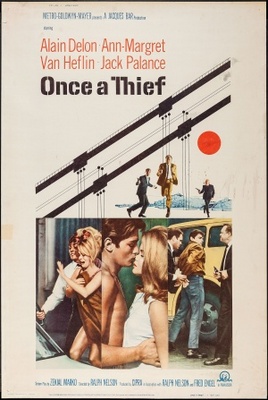 Once a Thief movie poster (1965) poster