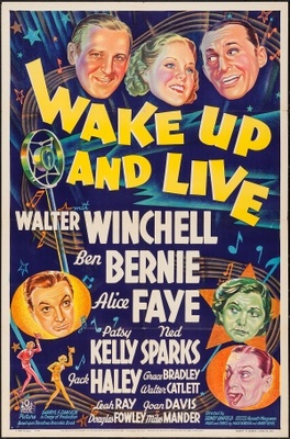 Wake Up and Live movie poster (1937) tote bag