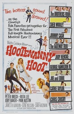 Hootenanny Hoot movie poster (1963) metal framed poster