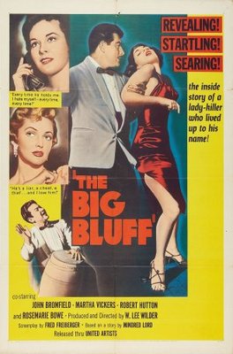The Big Bluff movie poster (1955) wood print
