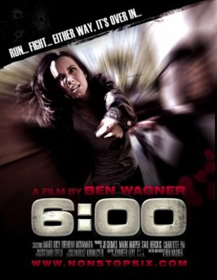 6:00 movie poster (2010) Stickers MOV_e0d6e12c