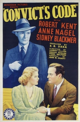 Convict's Code movie poster (1939) poster with hanger