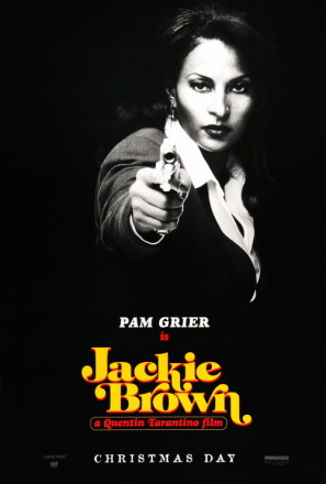 Jackie Brown movie poster (1997) metal framed poster
