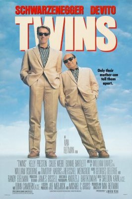 Twins movie poster (1988) Tank Top