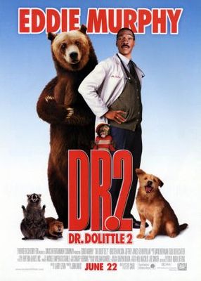 Doctor Dolittle 2 movie poster (2001) pillow