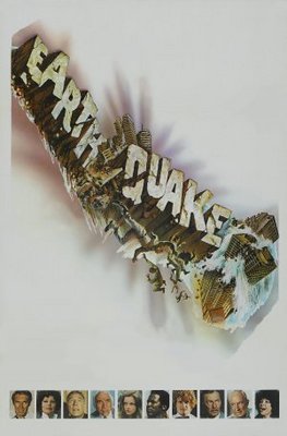 Earthquake movie poster (1974) canvas poster