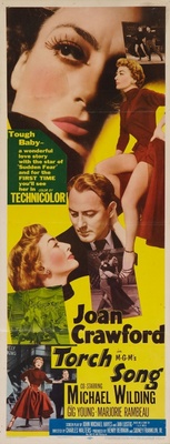 Torch Song movie poster (1953) pillow