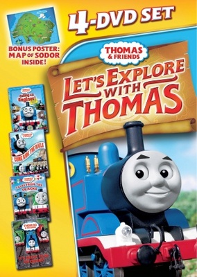 Thomas the Tank Engine & Friends movie poster (1984) wooden framed poster