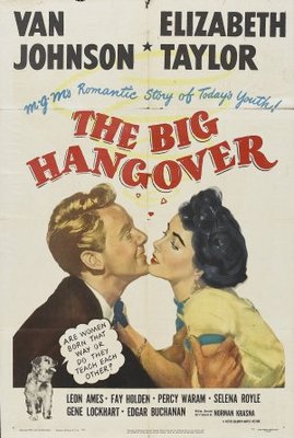 The Big Hangover movie poster (1950) canvas poster