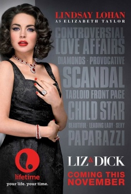 Liz & Dick movie poster (2012) wooden framed poster