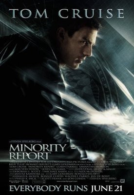 Minority Report movie poster (2002) Mouse Pad MOV_e16e7b5a